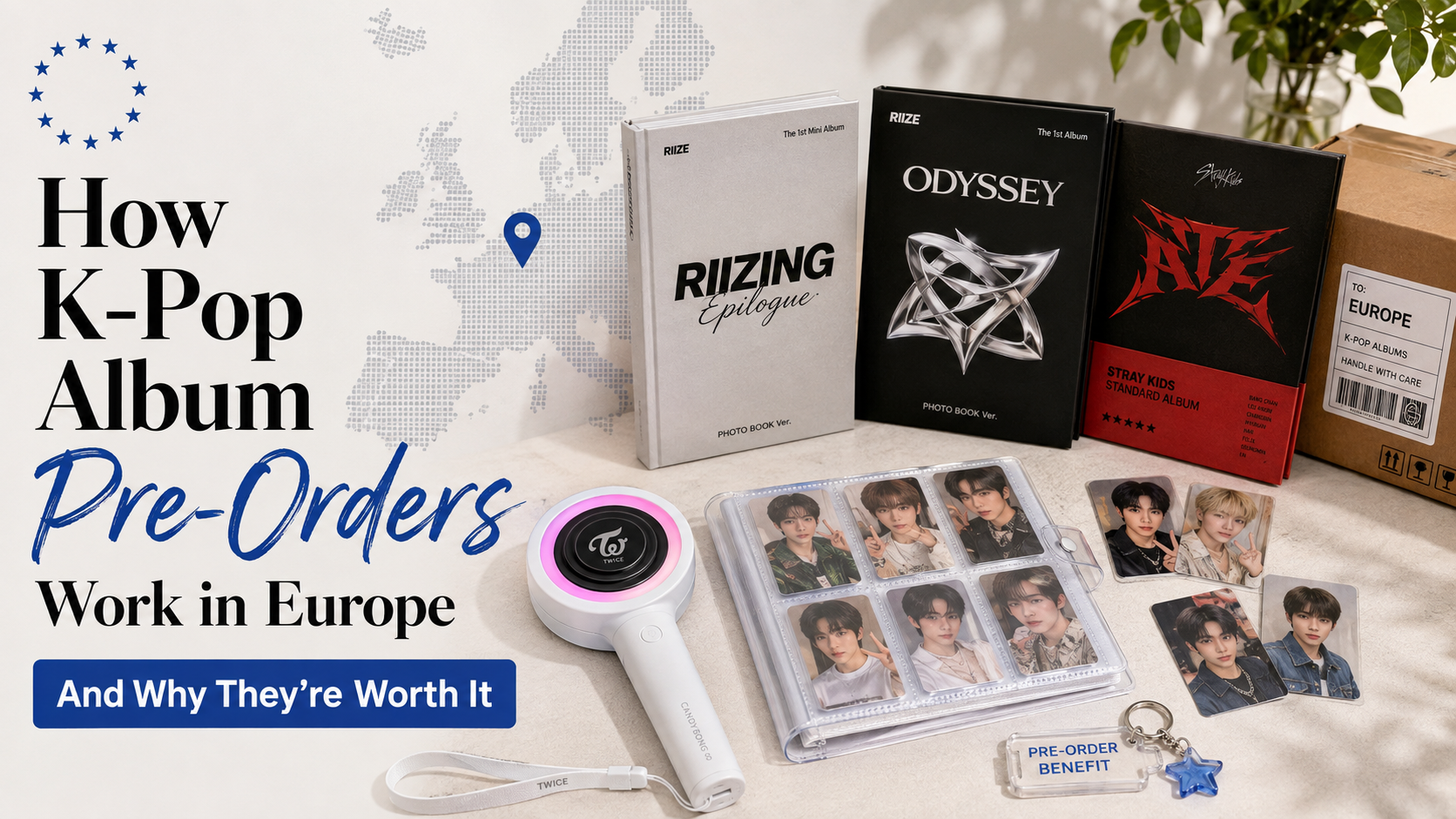 How K-Pop Album Pre-Orders Work in Europe (And Why They’re Worth It)