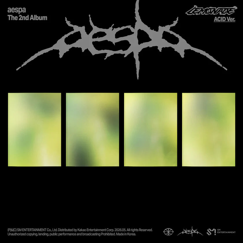 aespa LEMONADE Acid Ver. album cover