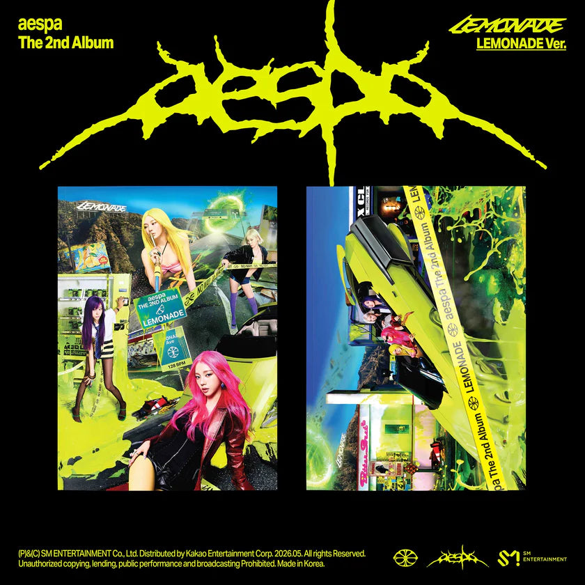 aespa LEMONADE Ver. album cover