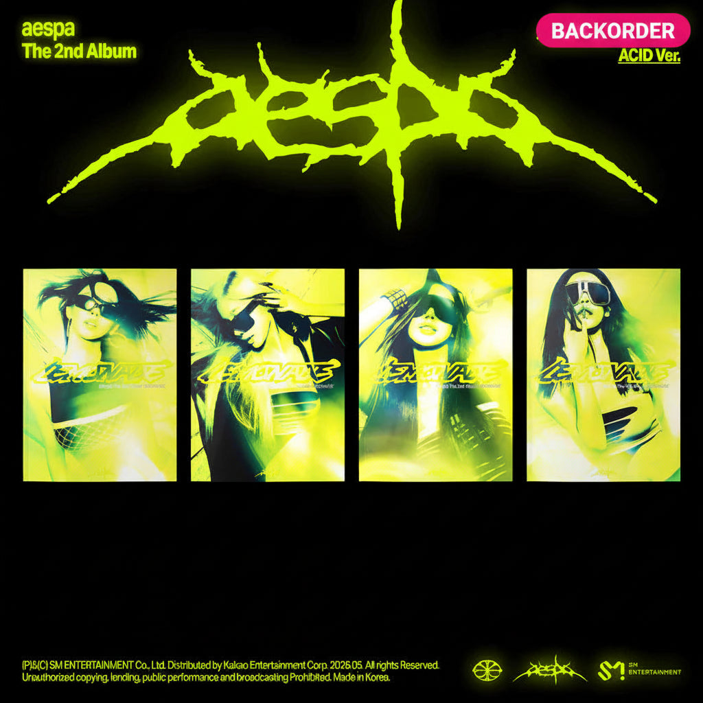 aespa LEMONADE Acid Ver. album cover