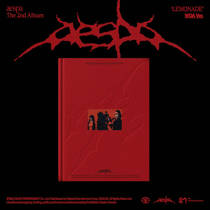 aespa LEMONADE WDA Ver. album cover