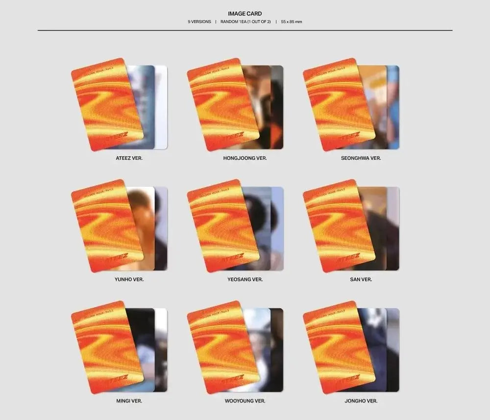 ATEEZ - [GOLDEN HOUR : Part.3] POCAALBUM Ver. - Umakpop