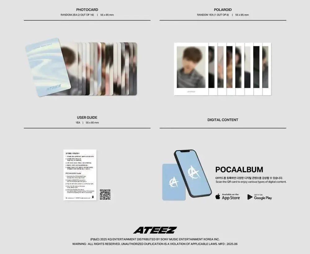 ATEEZ - [GOLDEN HOUR : Part.3] POCAALBUM Ver. - Umakpop