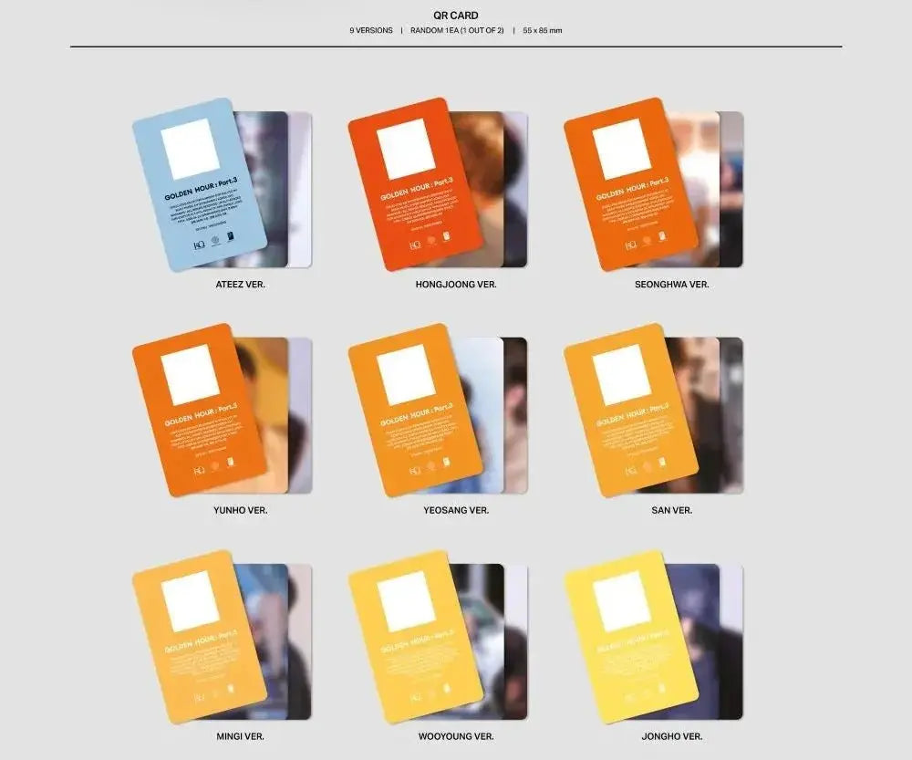 ATEEZ - [GOLDEN HOUR : Part.3] POCAALBUM Ver. - Umakpop