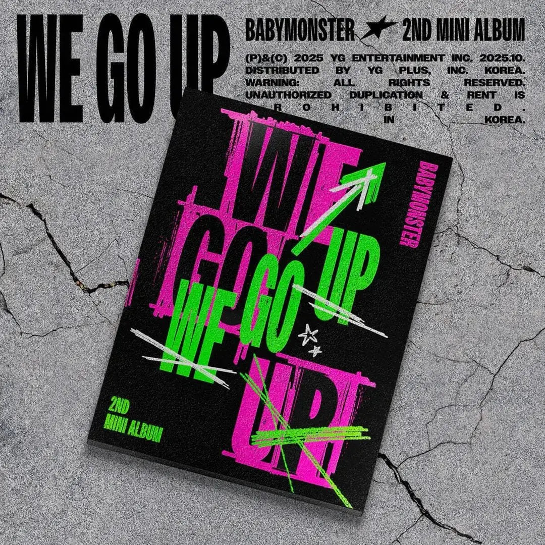 BABYMONSTER - 2nd MINI ALBUM [WE GO UP] - Umakpop