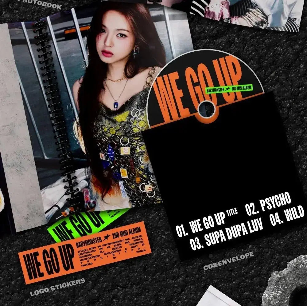 BABYMONSTER - 2nd MINI ALBUM [WE GO UP] - Umakpop