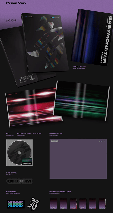BABYMONSTER CHOOM 3rd mini album Prism ver.