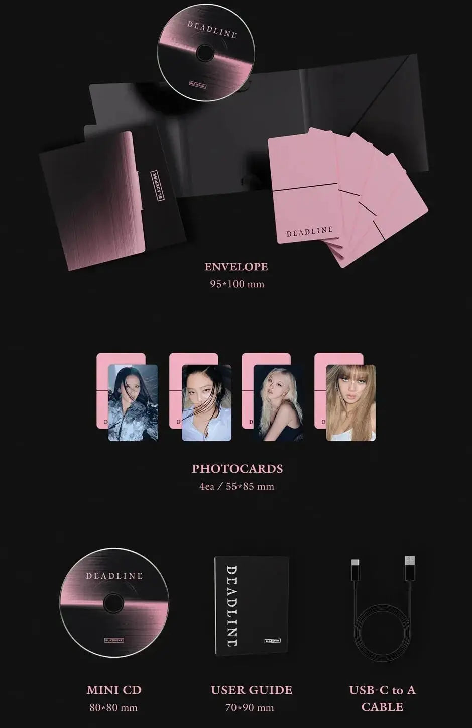 BLACKPINK DEADLINE Mood Light Ver. full contents