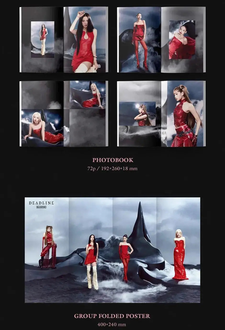 BLACKPINK DEADLINE Black Ver. album inclusions 2