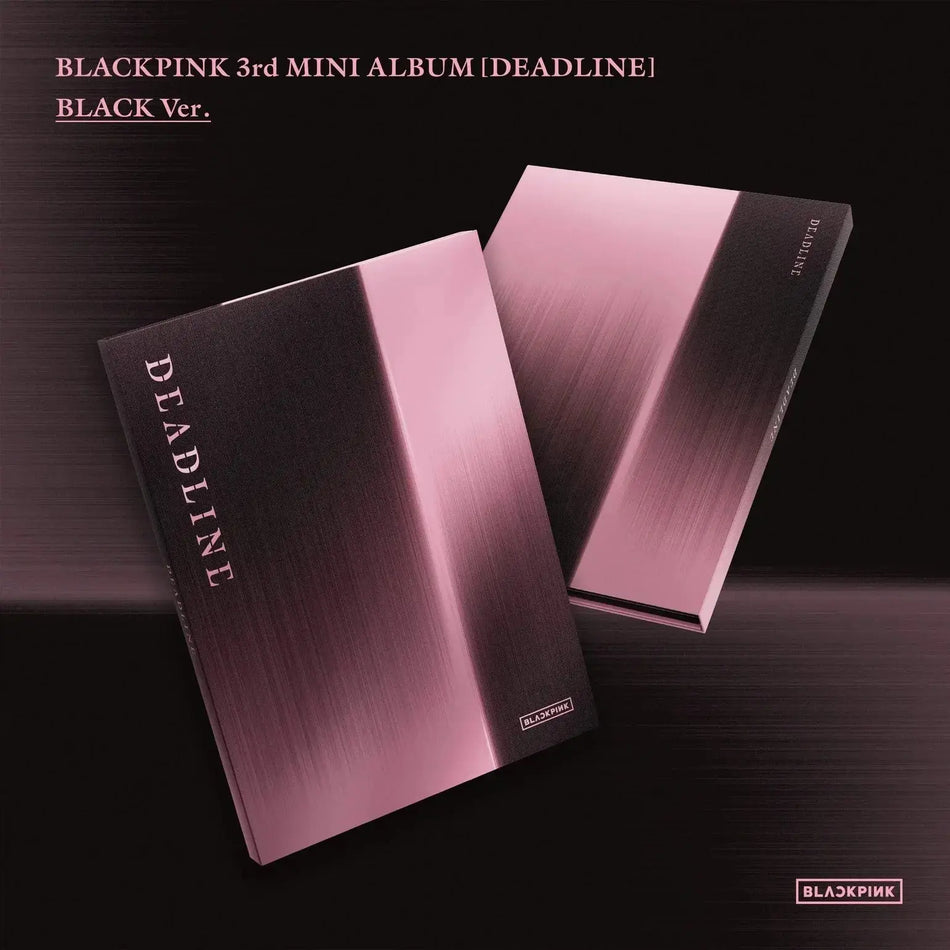 BLACKPINK DEADLINE Black version front view