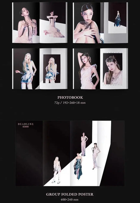 BLACKPINK DEADLINE Pink Ver. album inclusions 2