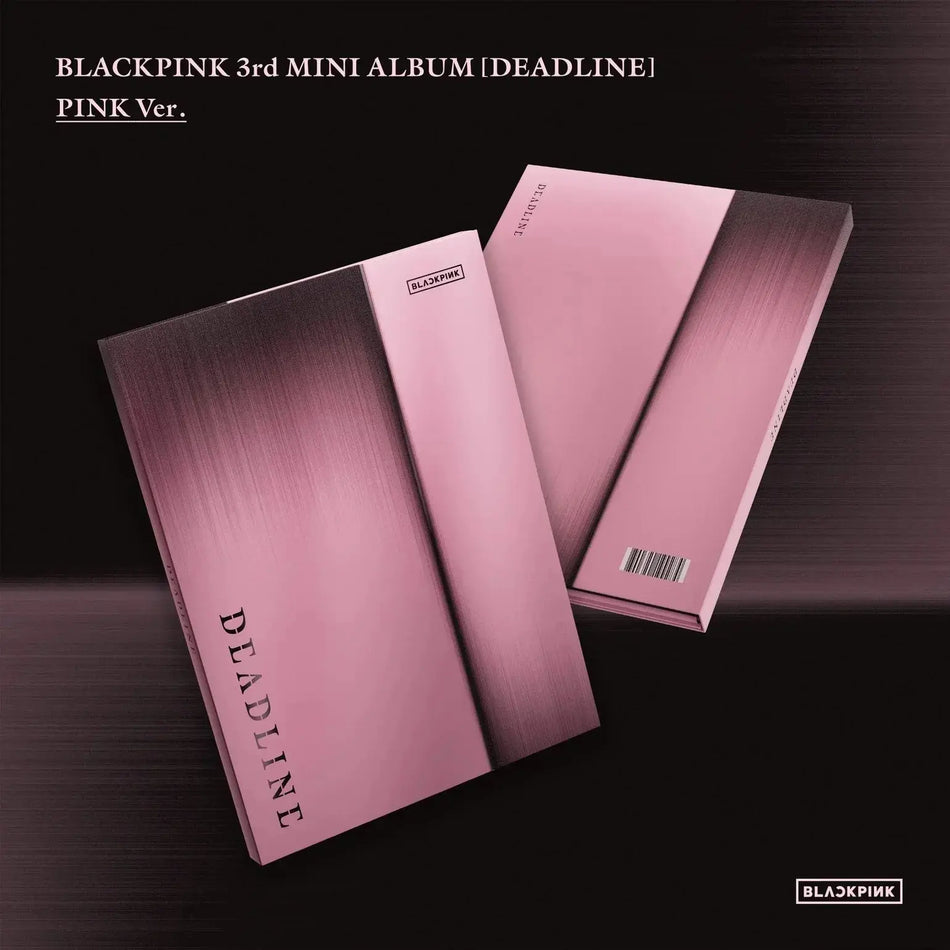 BLACKPINK DEADLINE Pink version front view