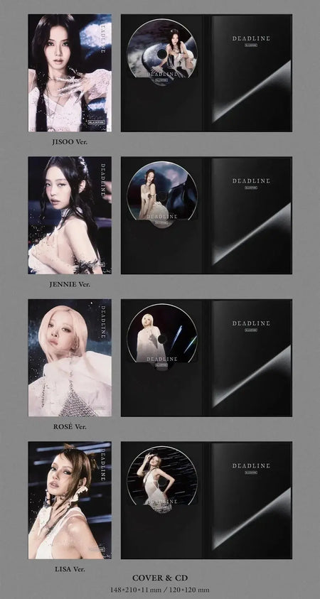 BLACKPINK DEADLINE Silver Ver. member version