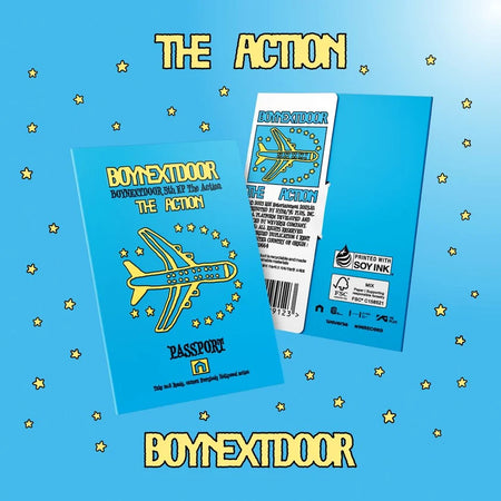 BOYNEXTDOOR The Action Weverse Albums Ver. front view