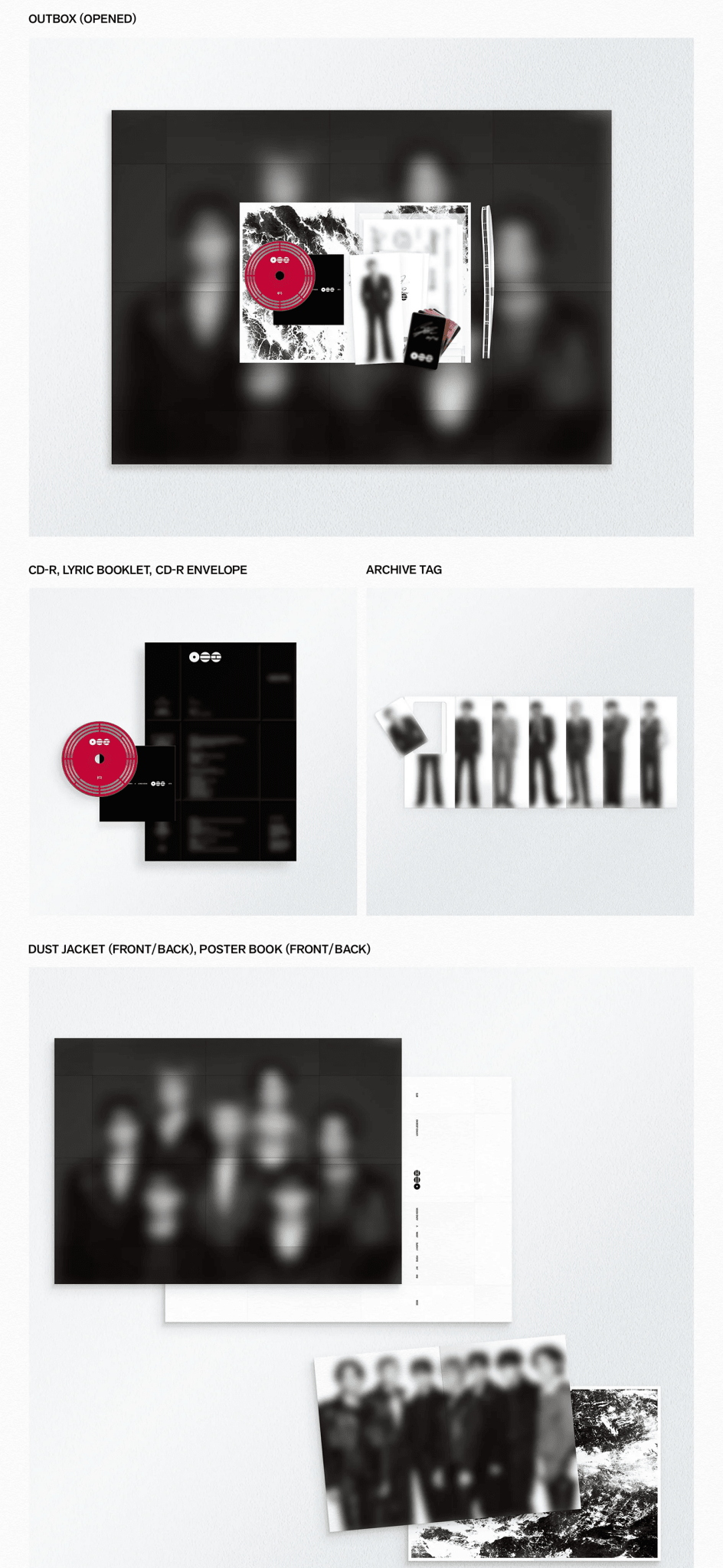 BTS ARIRANG Living Legend Ver. album inclusions