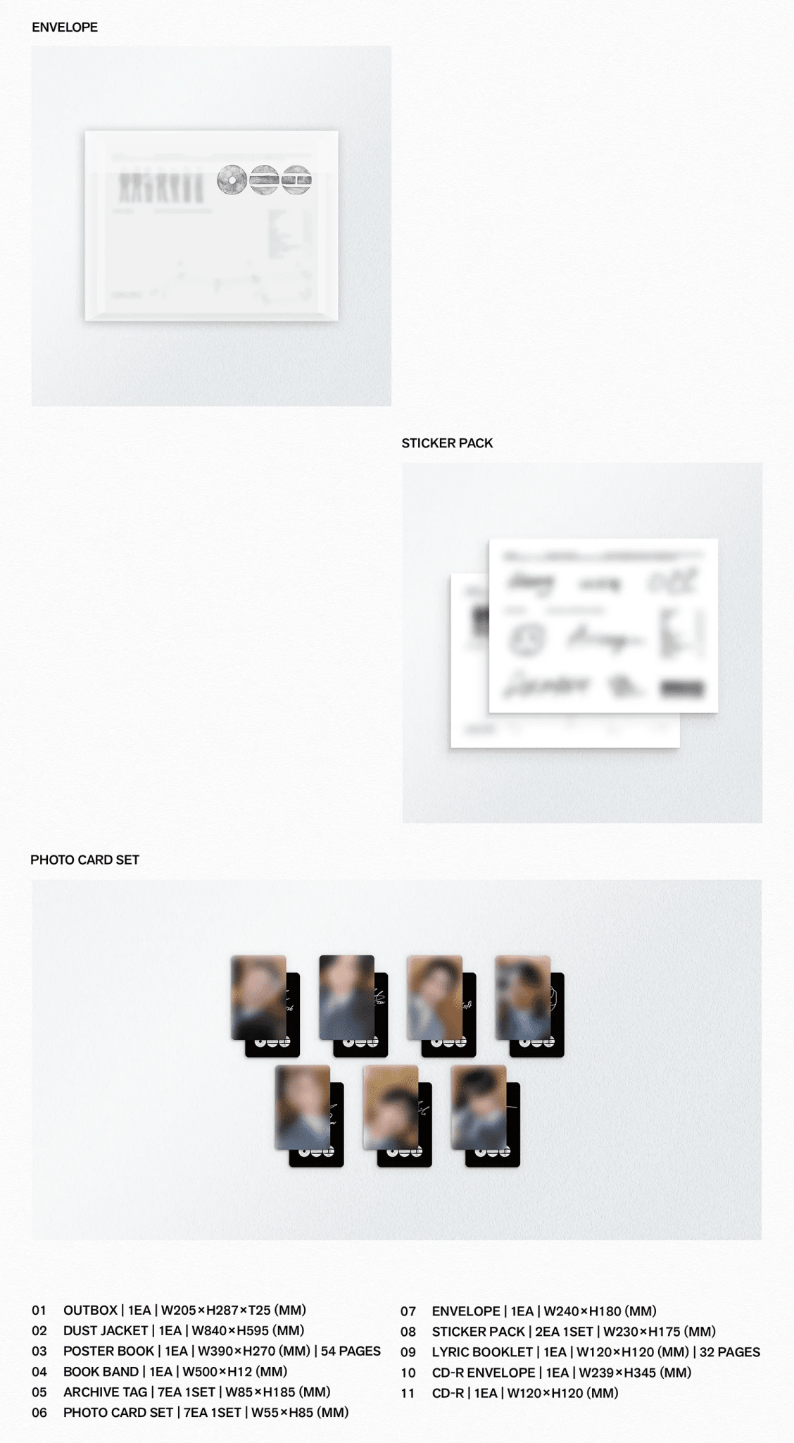 BTS ARIRANG Living Legend Ver. album inclusions