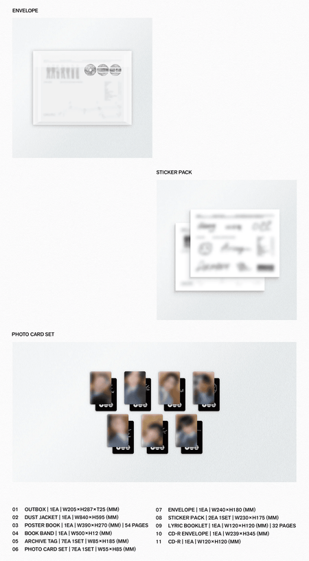 BTS ARIRANG Living Legend Ver. album inclusions