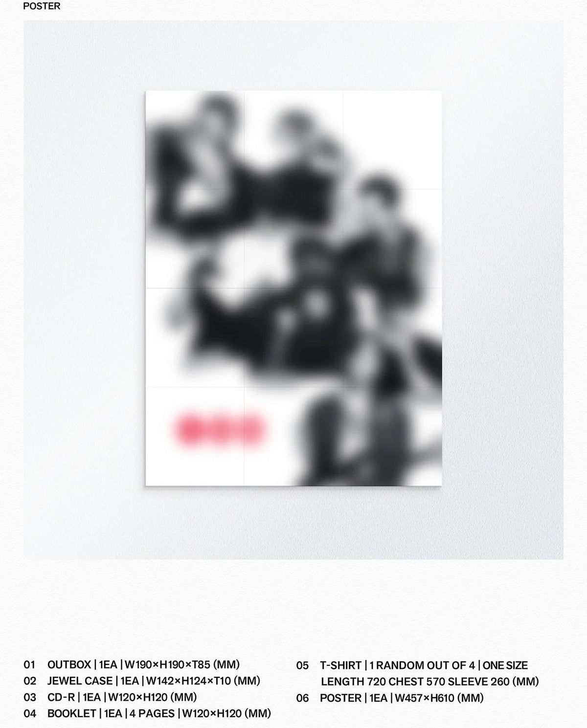 BTS ARIRANG T-shirt CD Box Set official merch