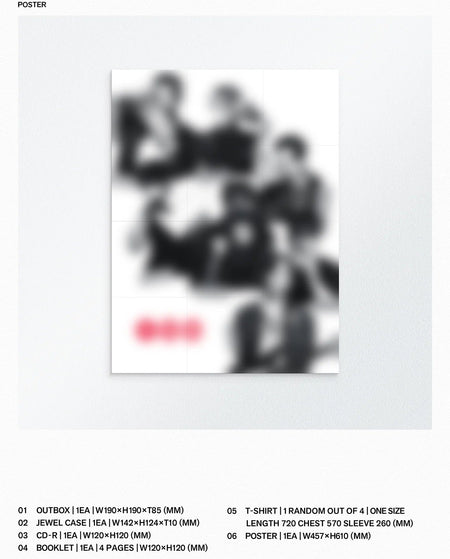 BTS ARIRANG T-shirt CD Box Set official merch
