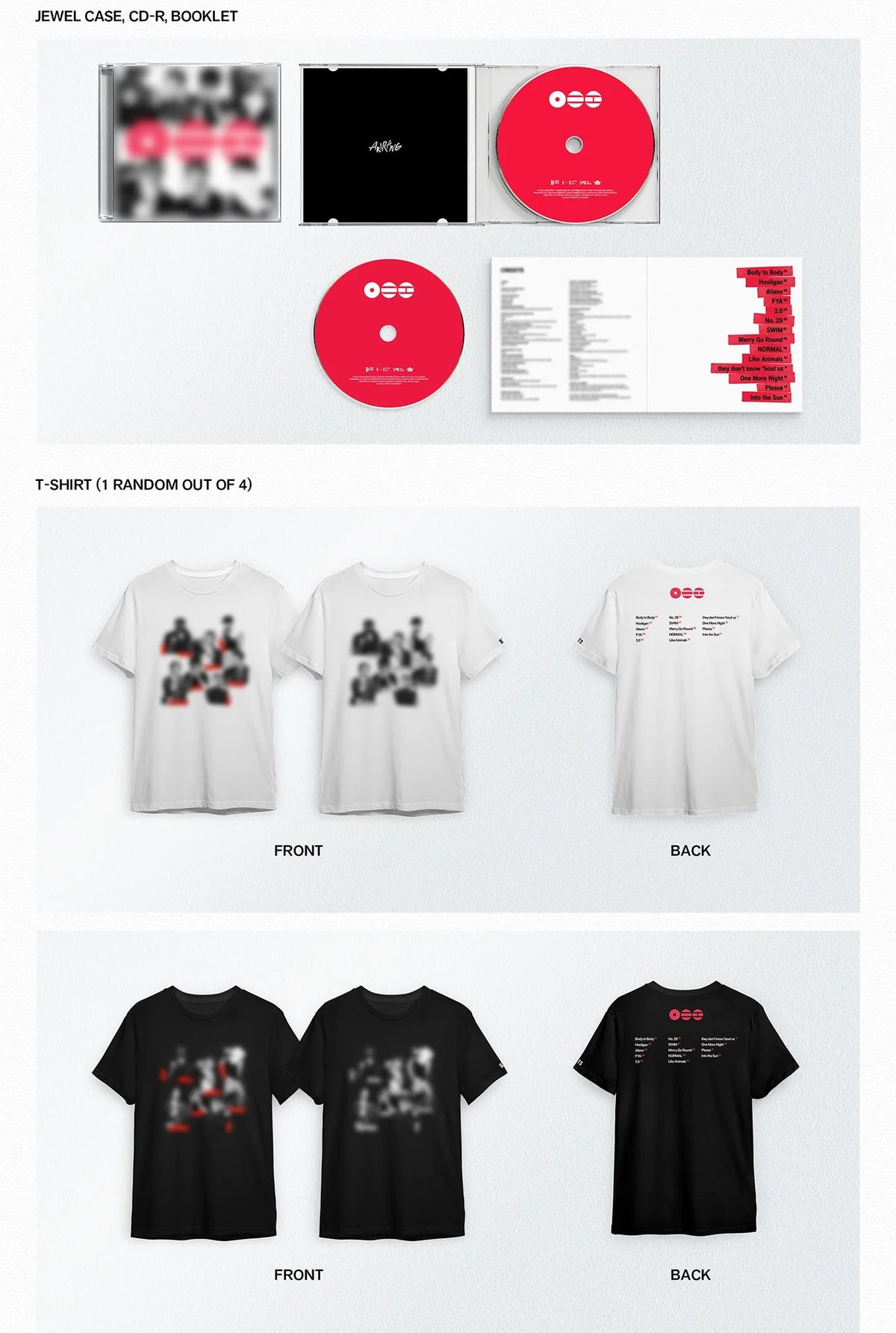 BTS ARIRANG T-shirt CD Box Set T-shirt item