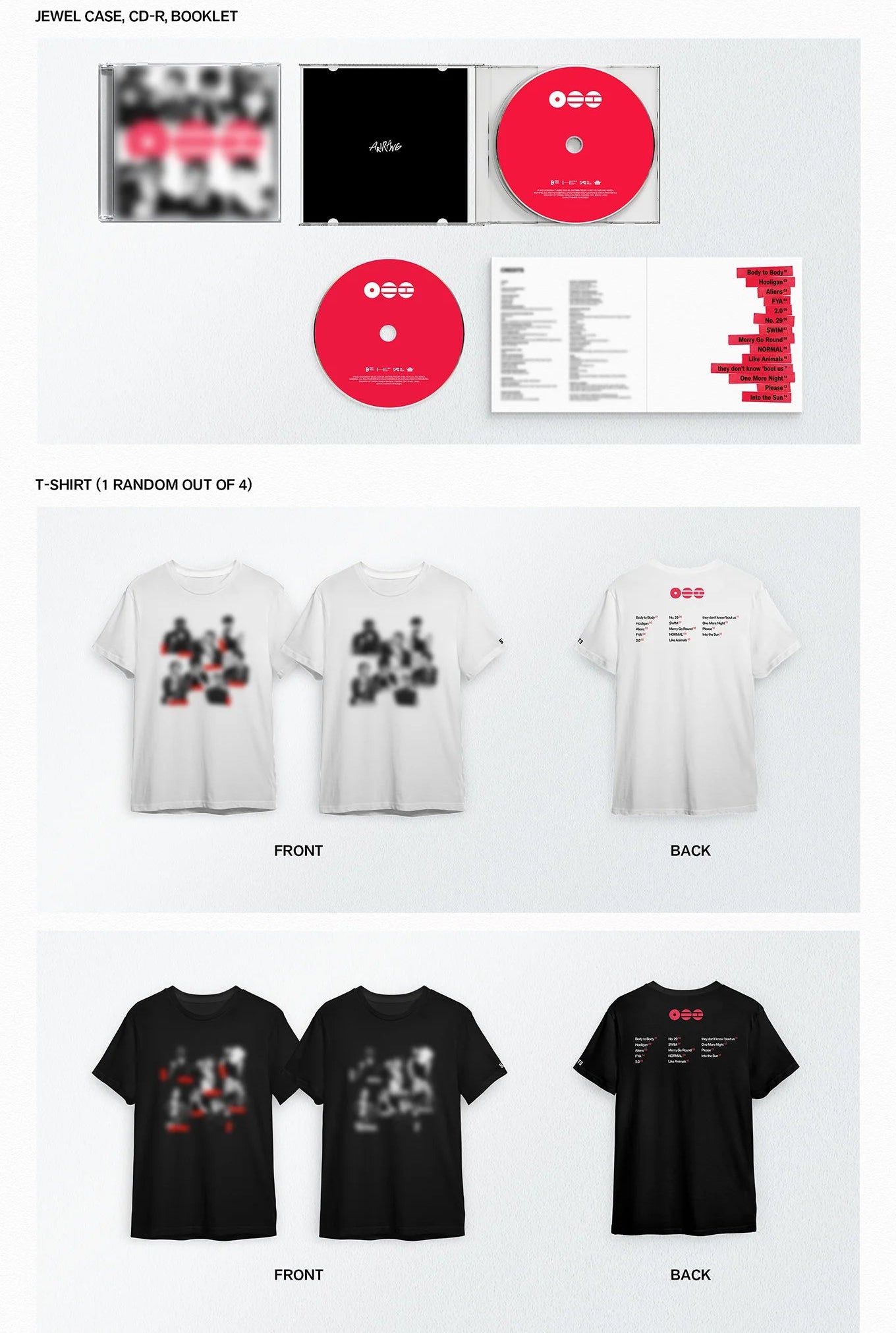 BTS ARIRANG T-shirt CD Box Set T-shirt item