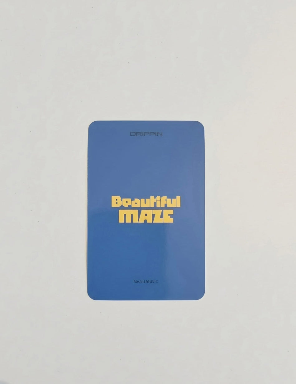 DRIPPIN Beautiful MAZE NAMILMUSIC POB photocard blue back
