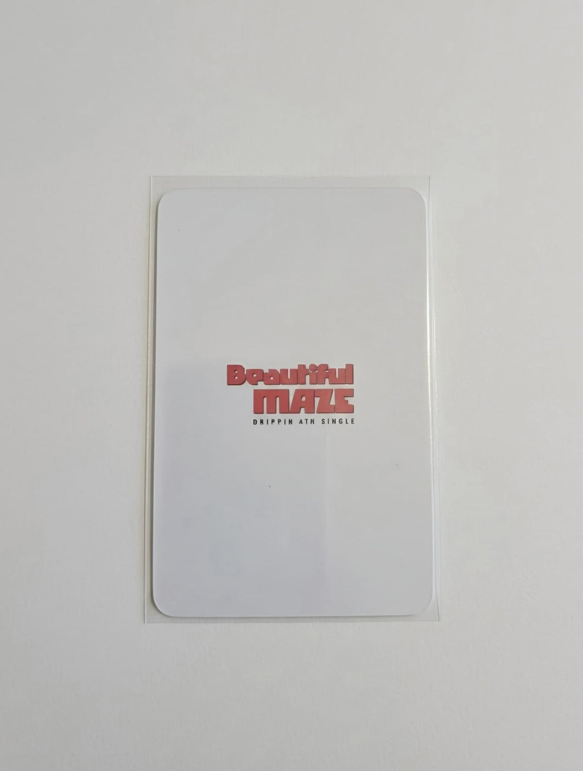 DRIPPIN Beautiful MAZE photocard back