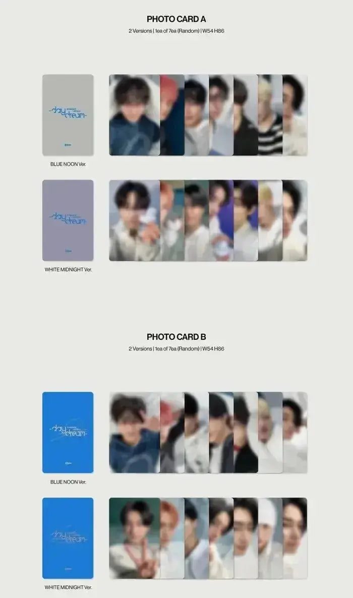 ENHYPEN ROMANCE Untold daydream photocards