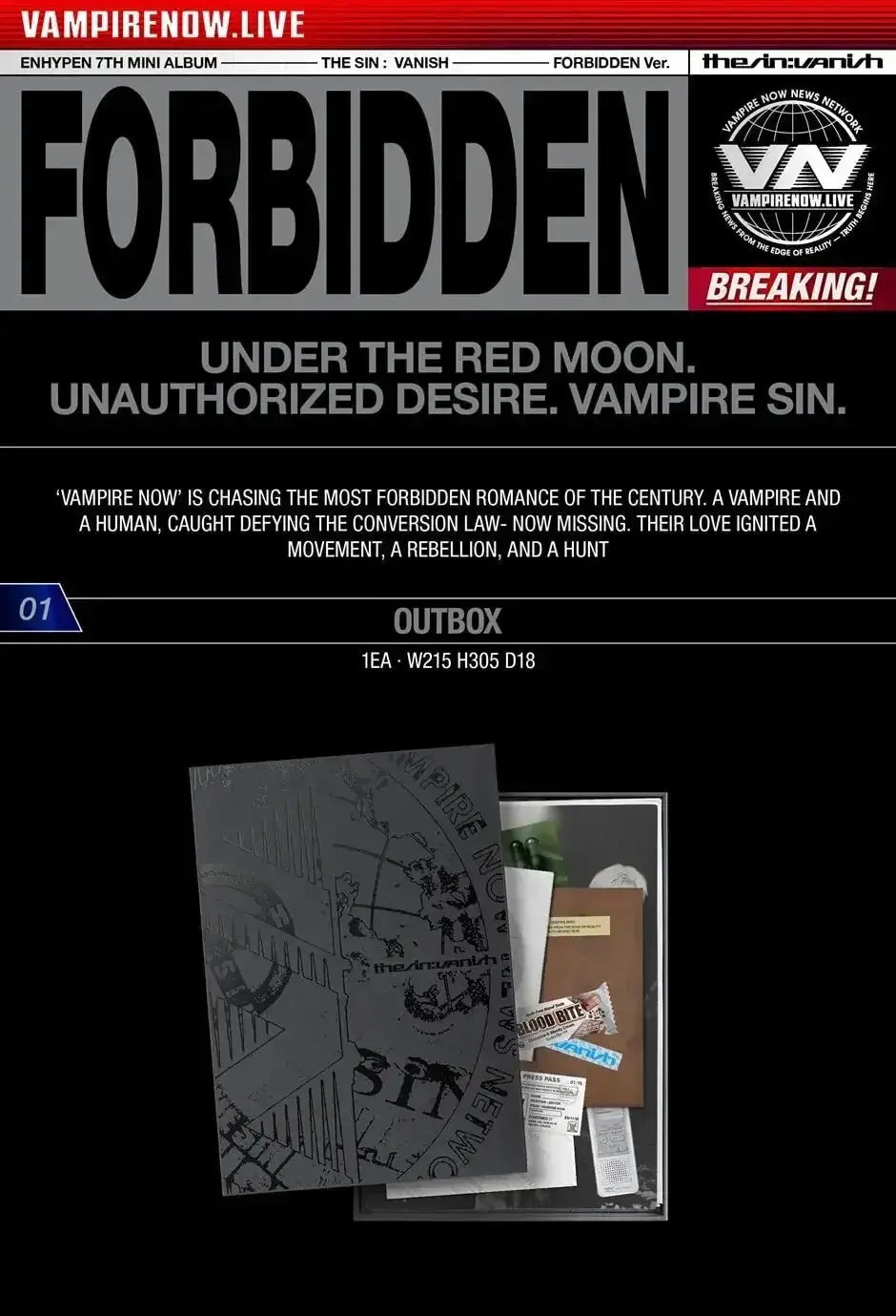 ENHYPEN - [THE SIN : VANISH] Standard Ver. - Umakpop