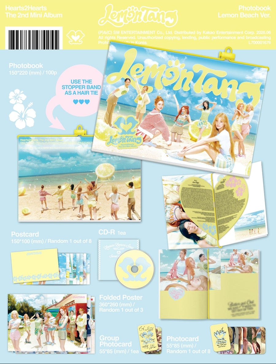 Hearts2Hearts Photobook Lemon Beach ver.