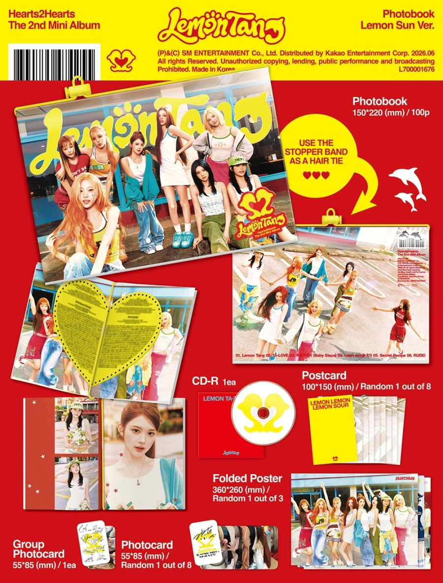 Hearts2Hearts Photobook Lemon Sun ver.