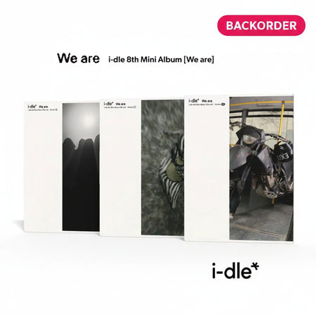 i-dle We are 8th Mini Album Standard Ver. cover