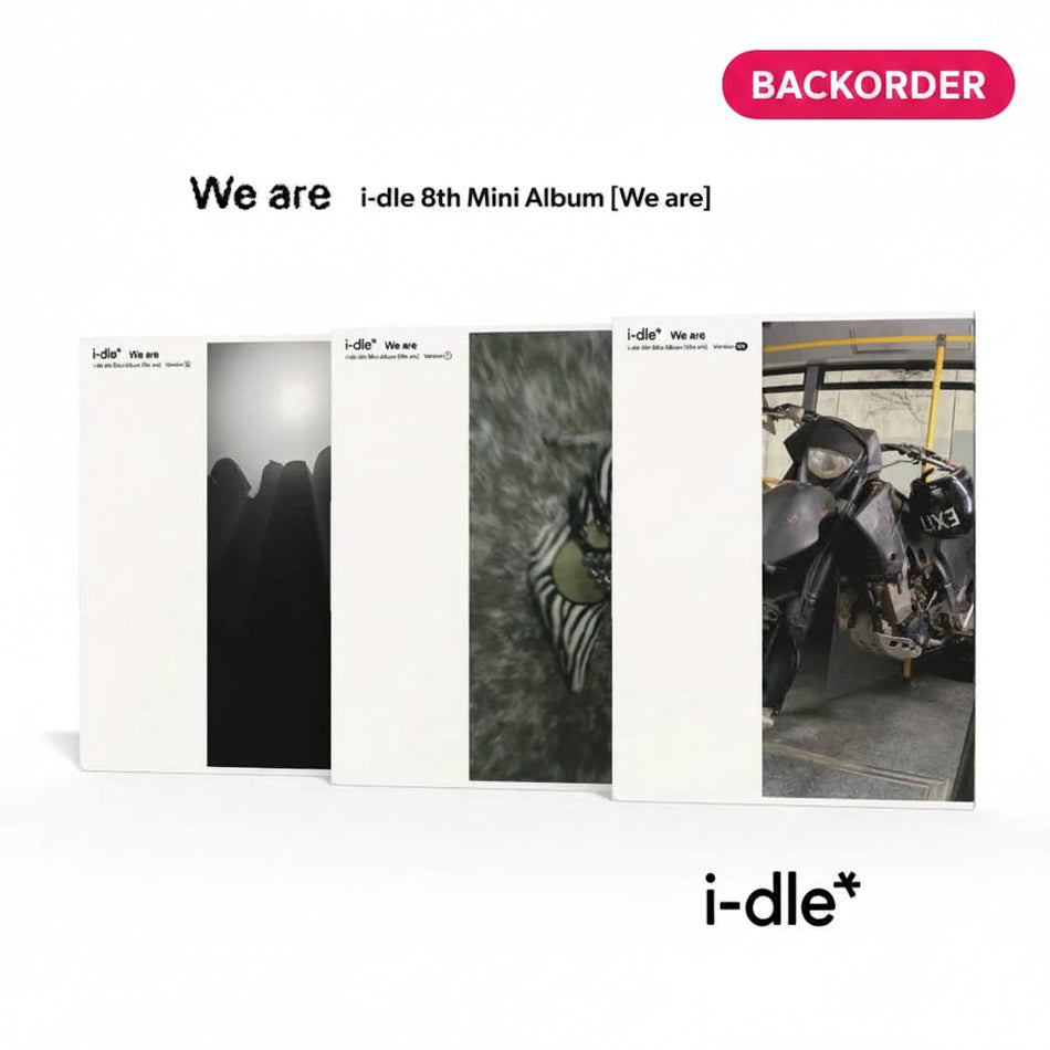 i-dle We are 8th Mini Album Standard Ver. cover