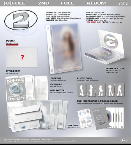 I-DLE 2nd album 2 Ver. 1