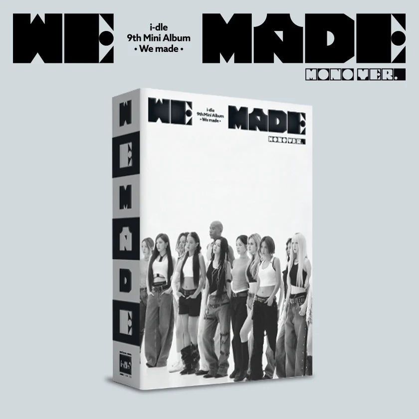 i-dle We made Mono Ver. front view