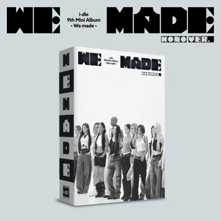 i-dle We made Mono Ver. front view