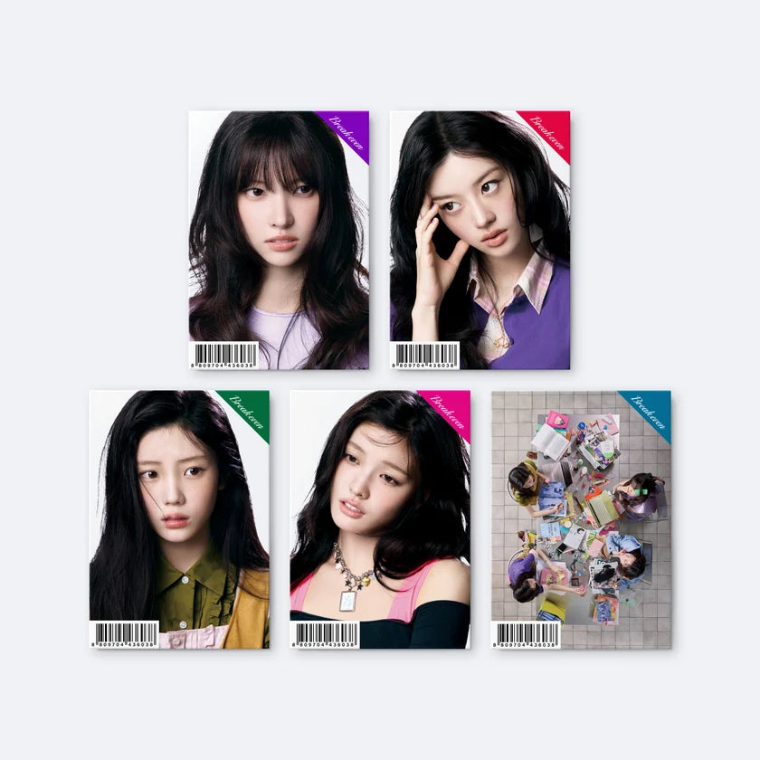 ILLIT BREAK EVEN GLLIT Ver. official album covers in five editions