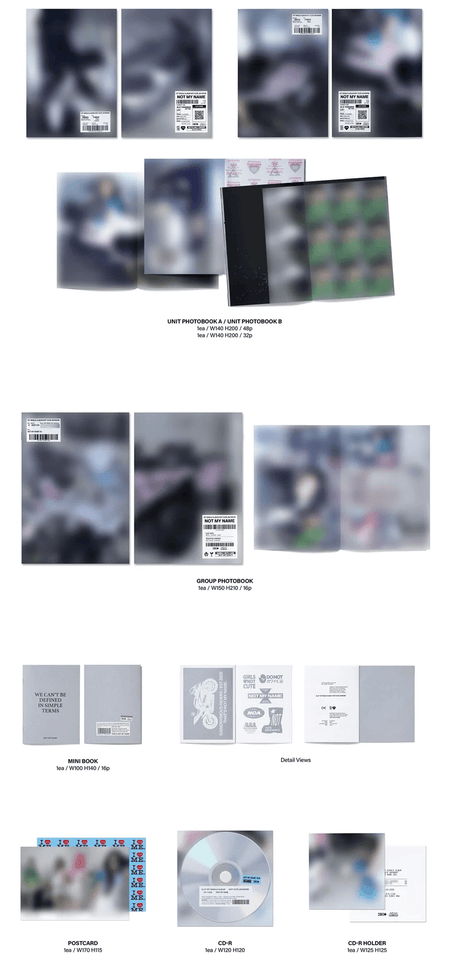 ILLIT NOT CUTE ANYMORE Standard Ver. 90‑page photobook and CD 2