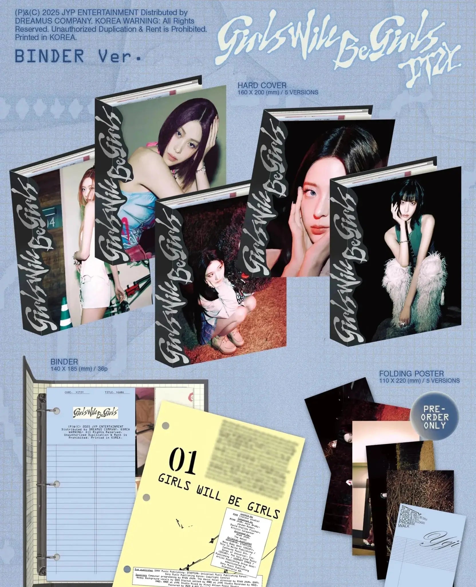 ITZY - [Girls Will Be Girls] Binder Ver. - Umakpop