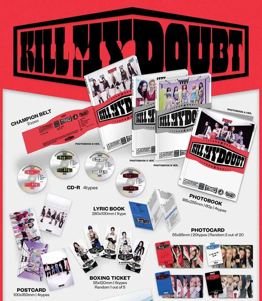 ITZY - [KILL MY DOUBT] STANDARD Ver. - Umakpop