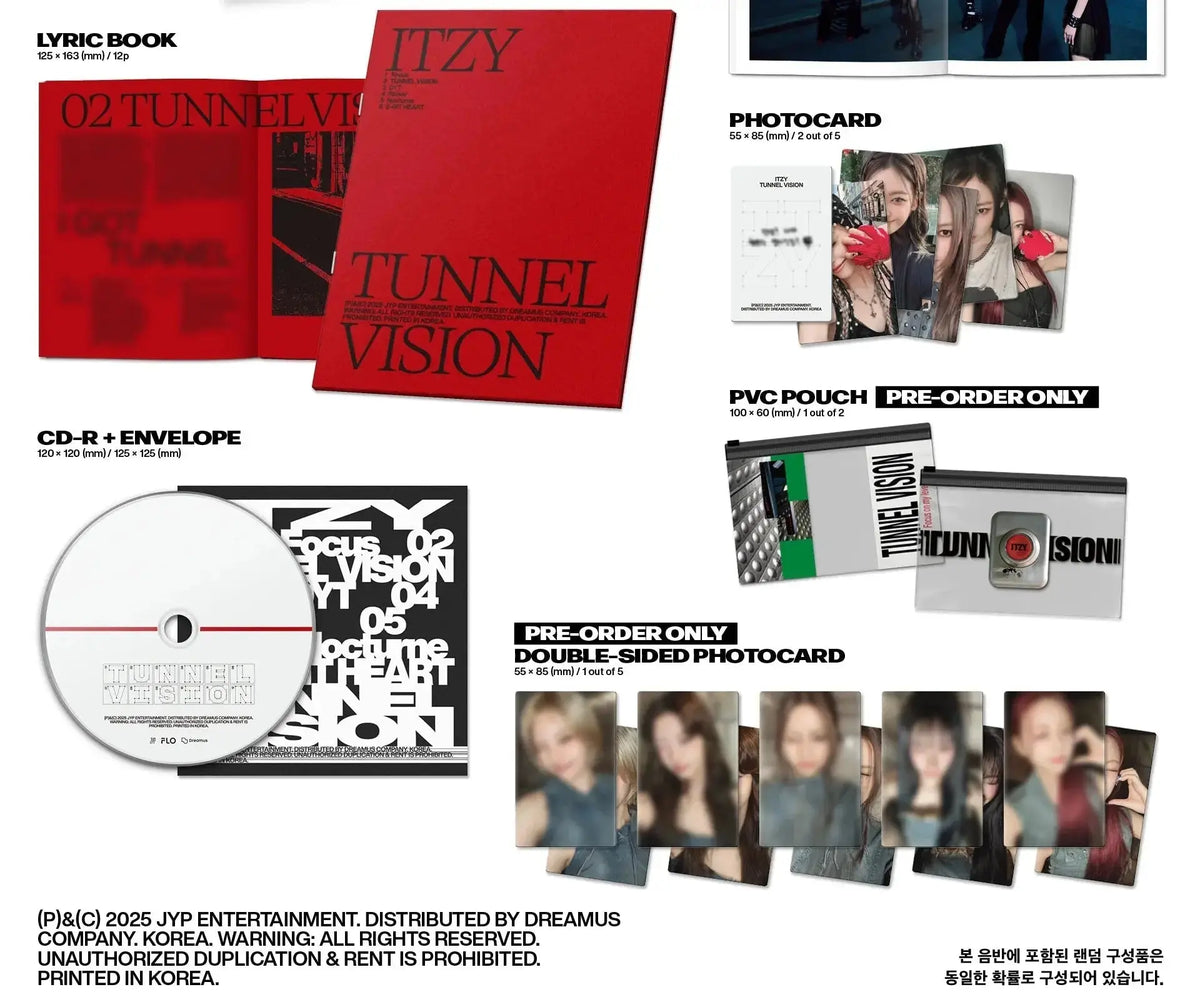 ITZY - [TUNNEL VISION] Box Ver. - Umakpop