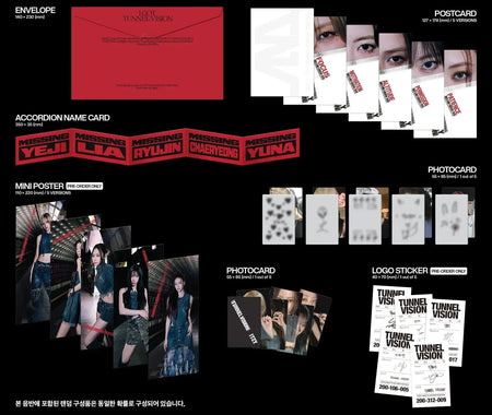ITZY - [TUNNEL VISION] Member Ver. - Umakpop