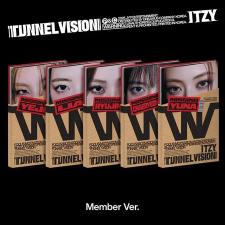 ITZY - [TUNNEL VISION] Member Ver. - Umakpop