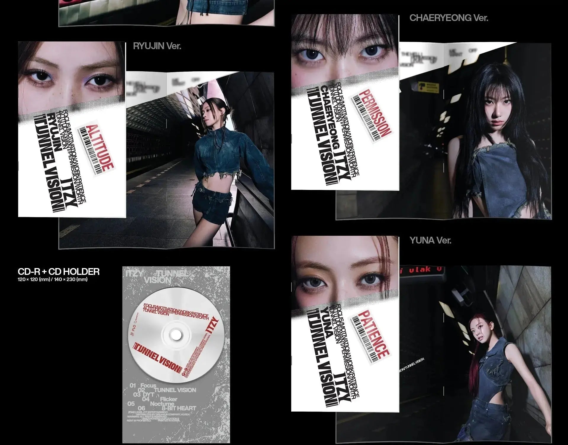 ITZY - [TUNNEL VISION] Member Ver. - Umakpop
