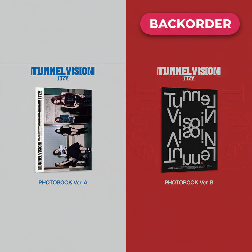ITZY TUNNEL VISION Photobook Ver. album cover