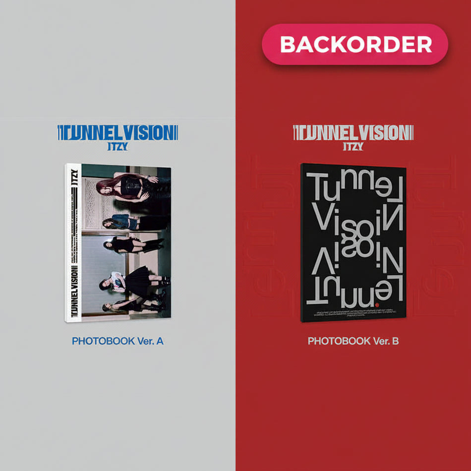 ITZY TUNNEL VISION Photobook Ver. album cover