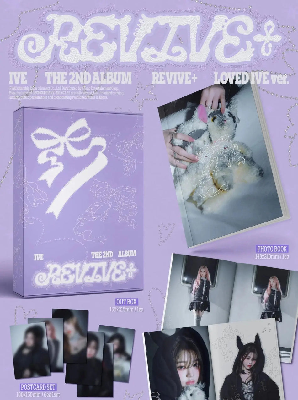 IVE - 2nd Album [REVIVE+] (LOVED IVE Ver.) (Limited) - Umakpop