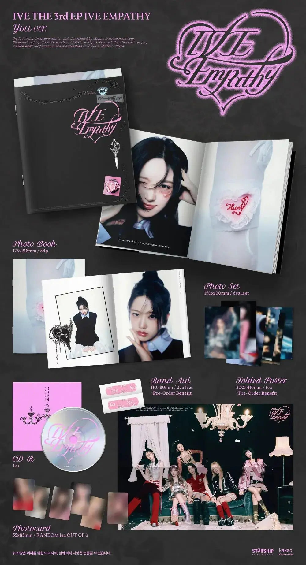 IVE - 3rd EP [IVE EMPATHY] Standard Ver. - Umakpop