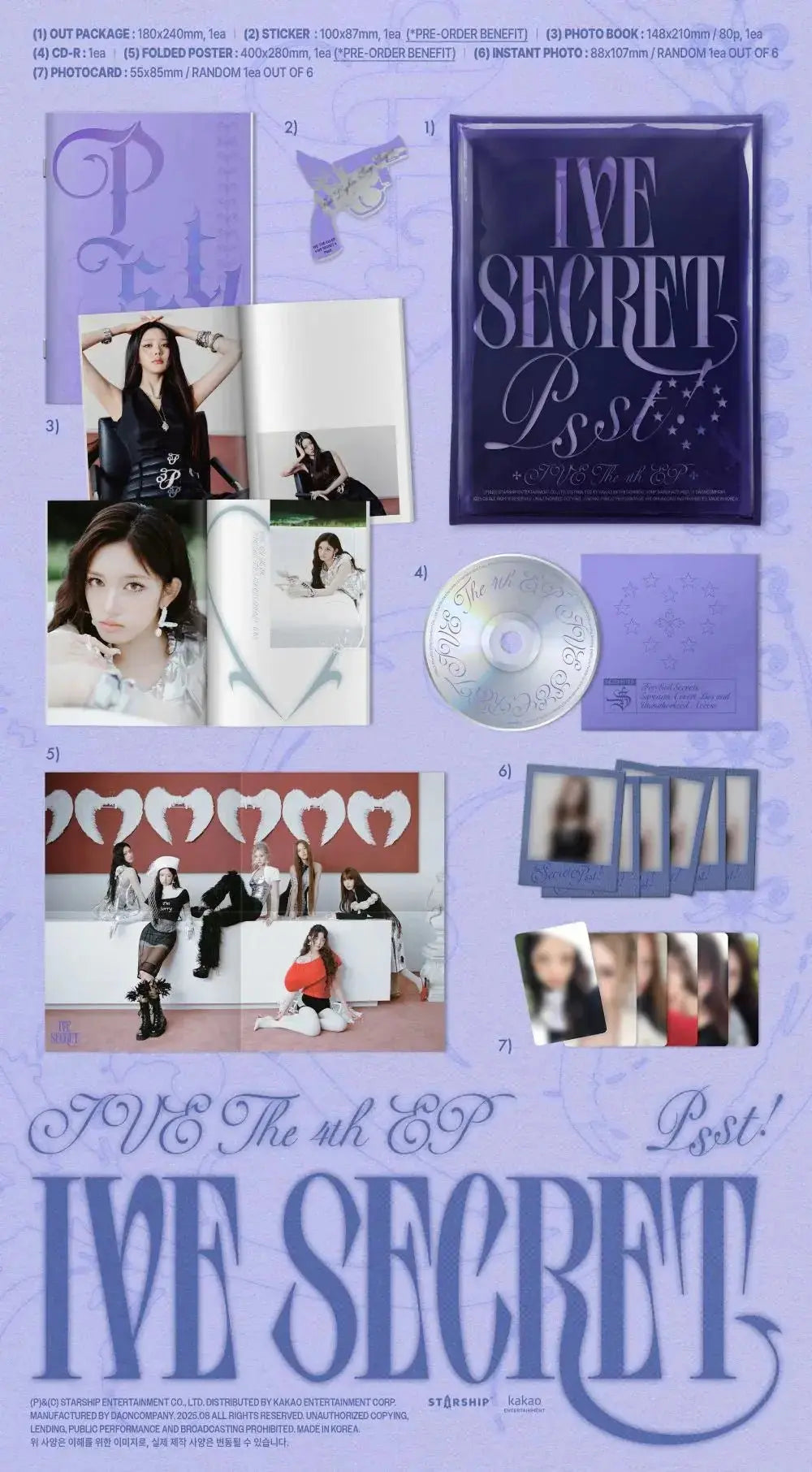 IVE - 4th EP [IVE SECRET] Standard Ver. - Umakpop