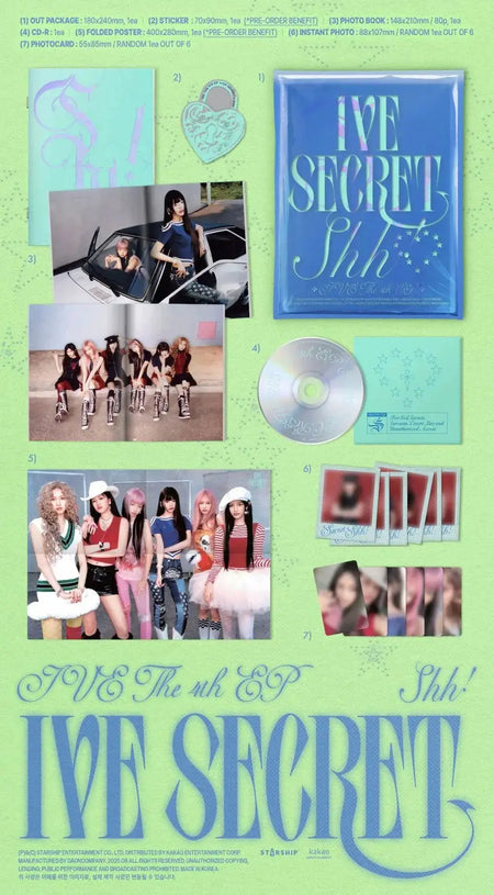 IVE - 4th EP [IVE SECRET] Standard Ver. - Umakpop